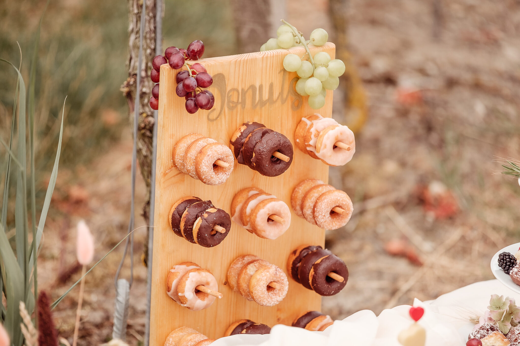 Donuts freie Trauung in den Weinbergen Donuts freie Trauung in den Weinbergen