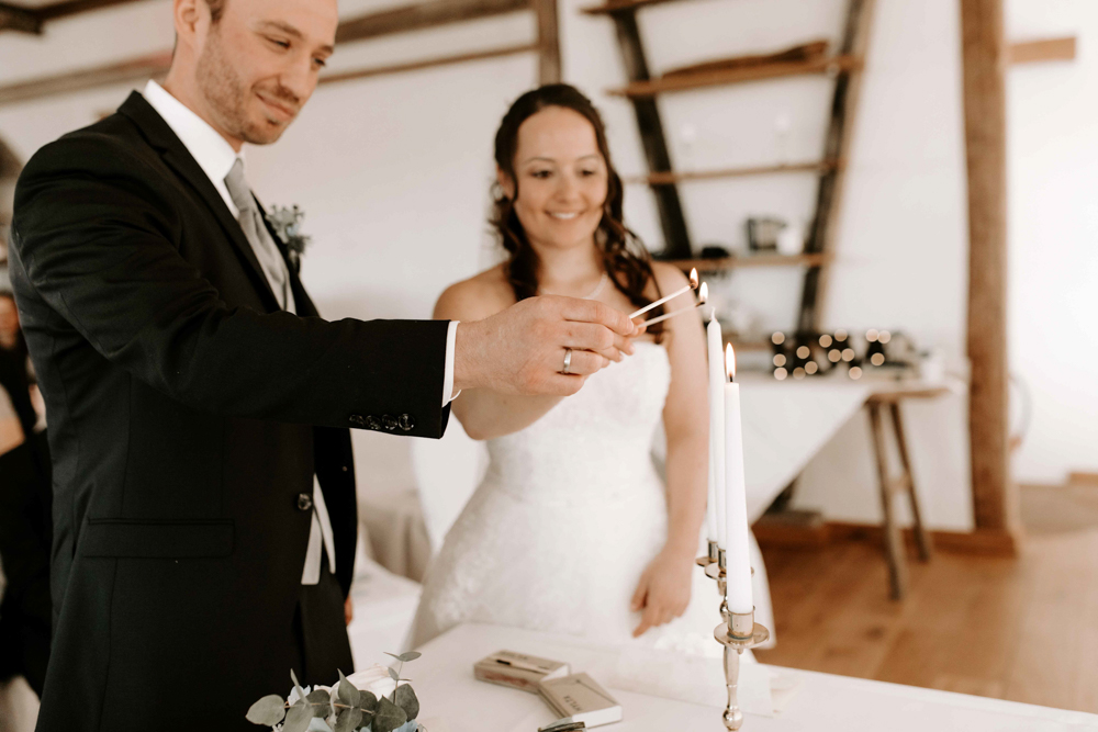 Alternative zur Hochzeitskerze Alternative zur Hochzeitskerze